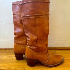 Frye boots, brown leather, Women’s size 8.5